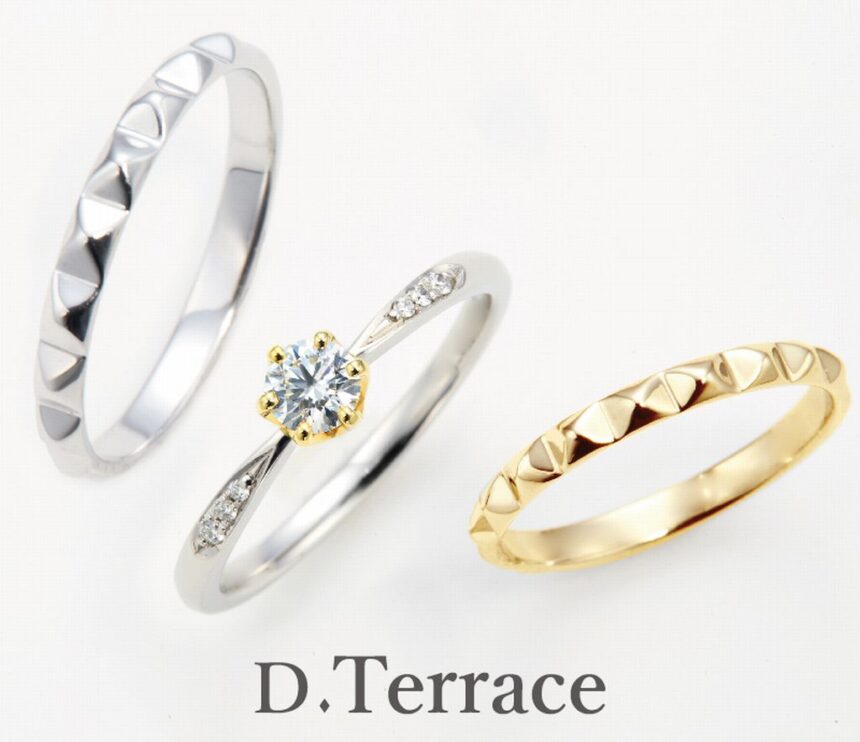 ディーテラス　婚約指輪　結婚指輪　カテドラル　