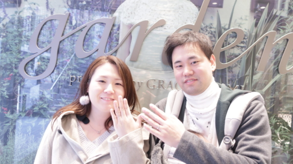 【神戸市東灘区】ORECCHIO（オレッキオ）の結婚指輪をご成約頂きました。