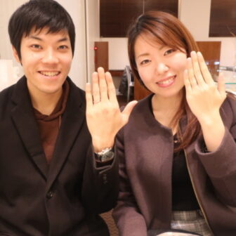 et.lu・YUKAHOJOの結婚指輪　