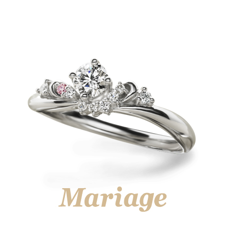Mariage entビーナスの婚約指輪