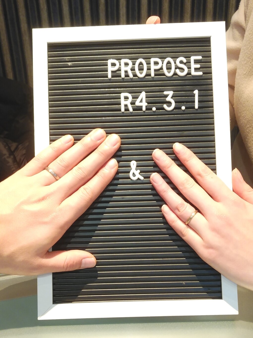 【札幌市】DEAREST(ディアレスト)の結婚指輪をご成約頂きました。