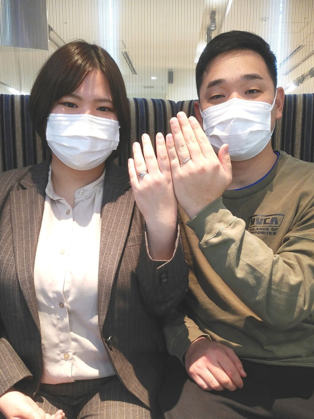 【札幌市】SomethingBlue(サムシングブルー)の結婚指輪をご成約頂きました。