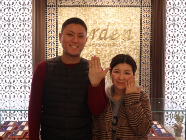 【兵庫県神戸市灘区】Maxiの結婚指輪をご成約頂きました。