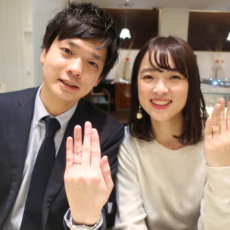 【大阪府】ORECCHIO（オレッキオ）の婚約指輪と結婚指輪をご成約頂きました。