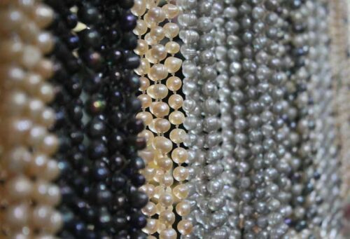 堺市で真珠のネックレス