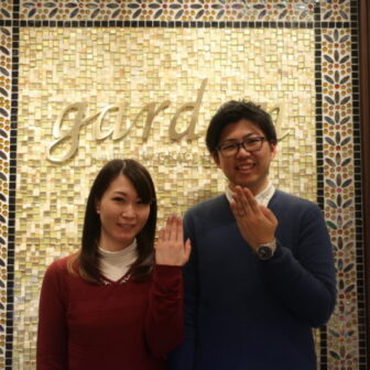 【大阪府大東市】Mariage ent（マリアージュエント）の婚約指輪とCHERLUV（シェールラブ）の結婚指輪をご成約頂きました。