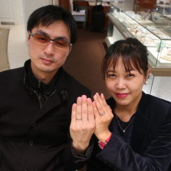 【大阪市生野区】guira（ジューラ）の結婚指輪をご成約頂きました。
