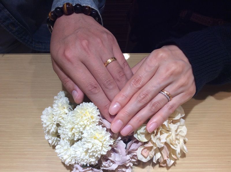 【高砂市】「Maxi」の結婚指輪と「GRACEKAMA」の婚約指輪をご成約頂きました。