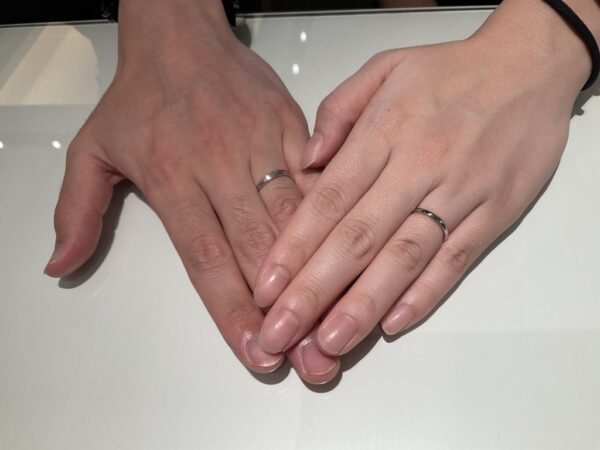 【大阪府堺市中区】RosettE(ロゼット)とSonare(ソナーレ)の結婚指輪をご成約頂きました