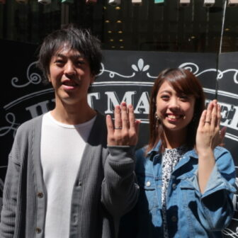 【大阪府東大阪市】GERSTNER（ゲスナー）とFISCHER（フィッシャー）の結婚指輪をご成約頂きました。