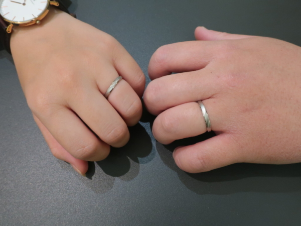 【兵庫県宝塚市】nocur（ノクル）の結婚指輪をご成約頂きました。