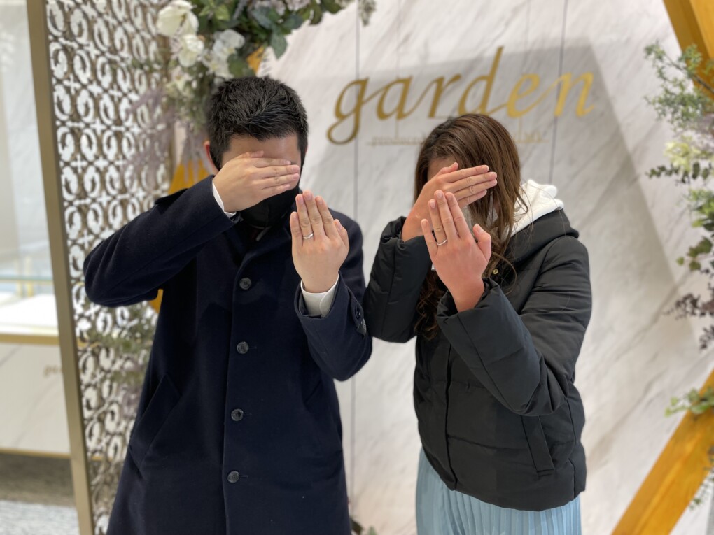 【大阪府茨木市】フィッシャー・エトルの結婚指輪をご成約いただきました