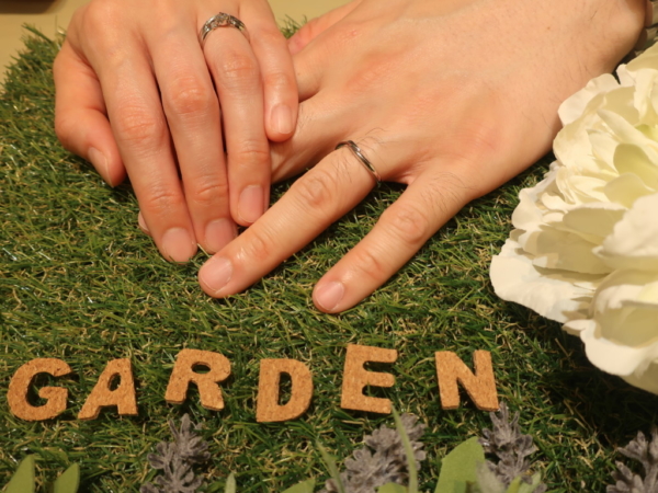 【神戸市灘区／神戸市西区】garden ORIGINAL（ガーデンオリジナル）の婚約指輪をご成約頂きました。
