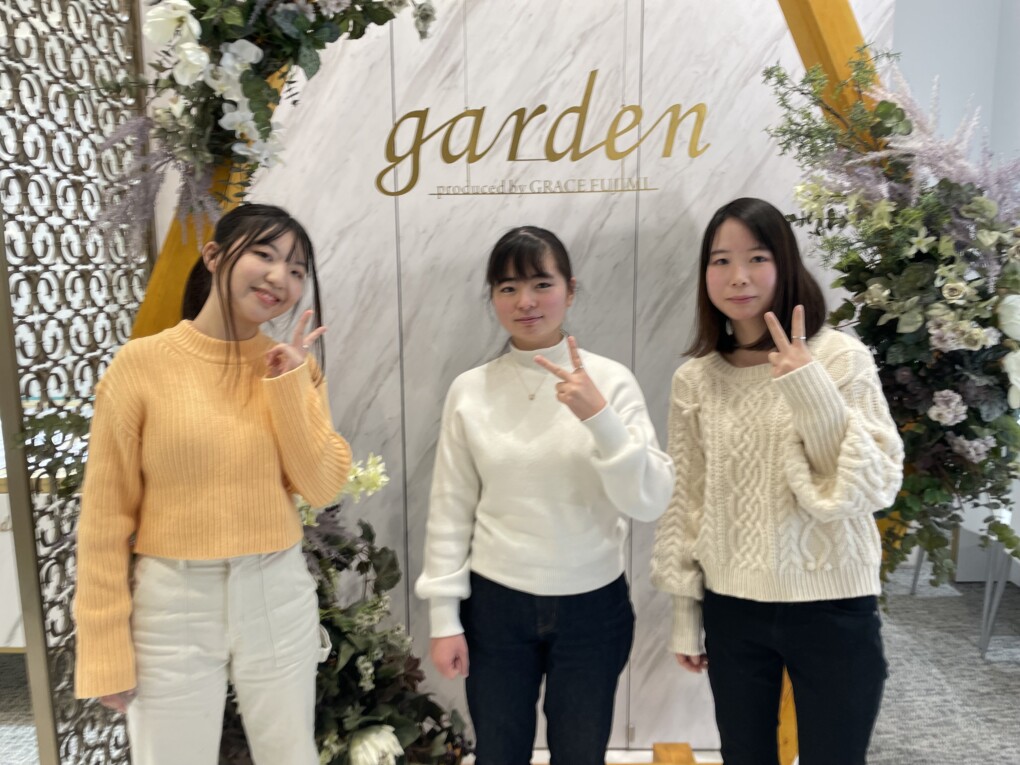 京都市 同僚３人で手作り指輪gardenハンドメイドを作成頂きました