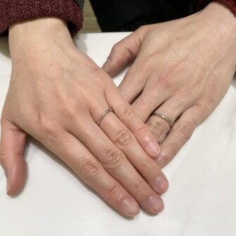 兵庫県高砂市　et.luの結婚指輪をご成約頂きました