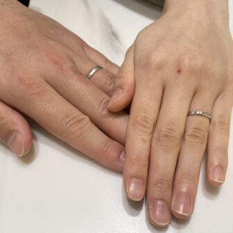 福井県福井市　ひなの結婚指輪をご成約頂きました