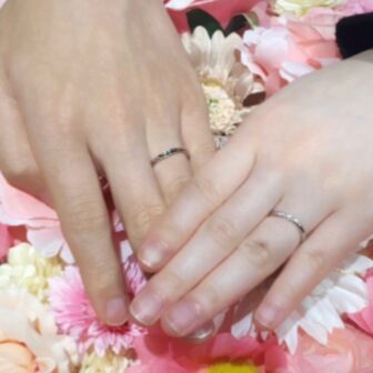 【札幌市】Pink Dolphin Diamond(ピンクドルフィンダイヤモンド)とPROPOSE オリジナルの結婚指輪をご成約頂きました。