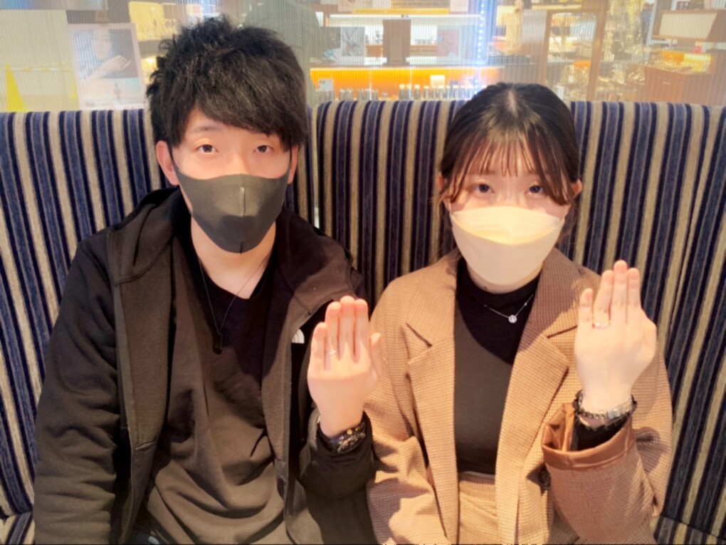 【札幌市】KATSUKI (カツキ)とMariage ent(マリアージュエント)の結婚指輪をご成約頂きました。