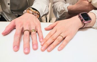 京都市・左京区｜ハワインアジュエリーマキシとディズニーラプンツェルの結婚指輪をご成約いただきました