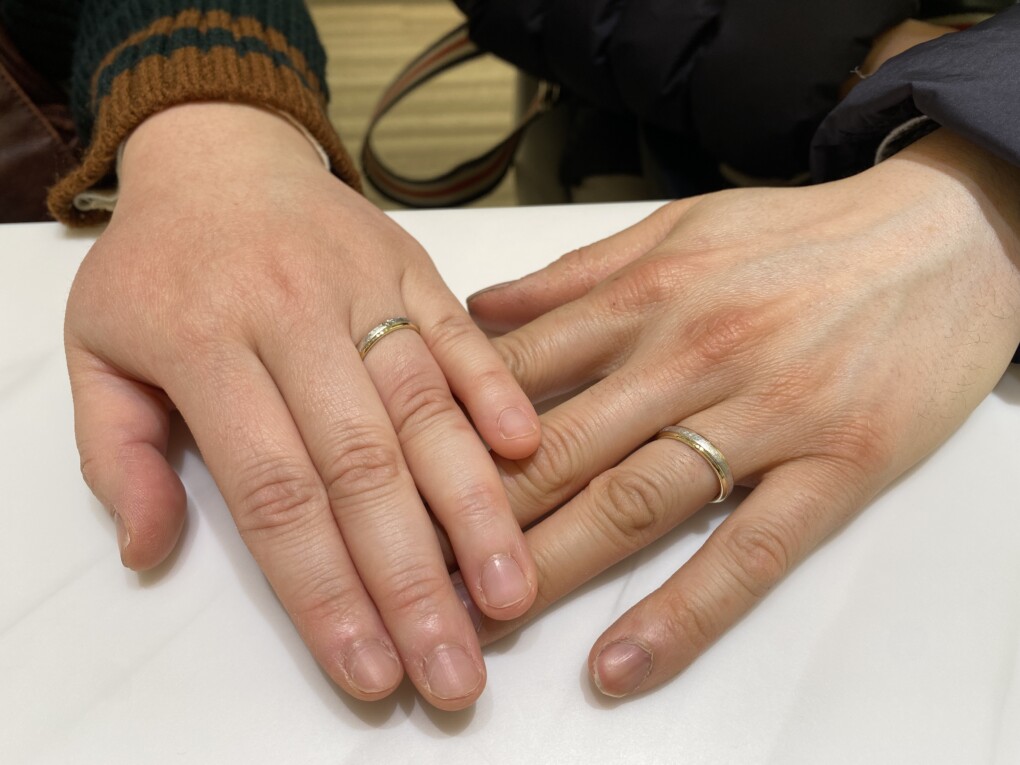 枚方市神戸市長田区　FISCHERの結婚指輪をご成約頂きました