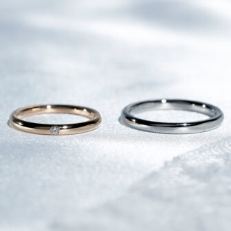 結婚指輪　JKPlanetリミテッドエディション JKPL-2L/2M　レディース ピンクゴールド　メンズ プラチナ