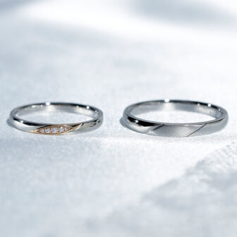 結婚指輪　JKPlanetリミテッドエディション JKPL-4L/4M　レディース コンビ　メンズ プラチナ
