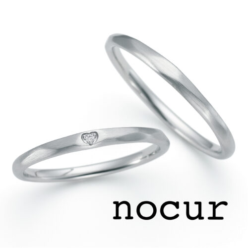 ノクルのマットの結婚指輪
