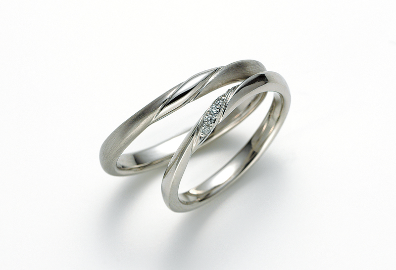 和歌山でシンプルな結婚指輪人気ブランド