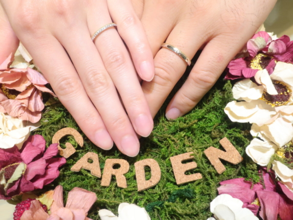 【大阪府箕面市】Rosette（ロゼット）の結婚指輪をご成約頂きました。