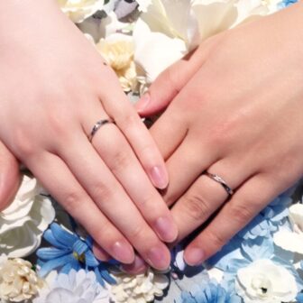 【札幌市】SWEET BLUE DIAMOND(スイートブルーダイヤモンド)の結婚指輪をご成約頂きました。