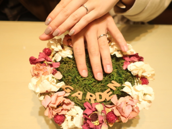 【大阪府寝屋川市】FISCHER（フィッシャー）の結婚指輪をご成約頂きました。