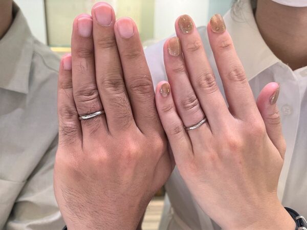 兵庫県明石市　Promise Ringの結婚指輪をご成約頂きました。