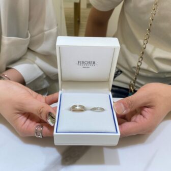 兵庫県加古川市　FISCHERとMAILEの結婚指輪をご成約頂きました。