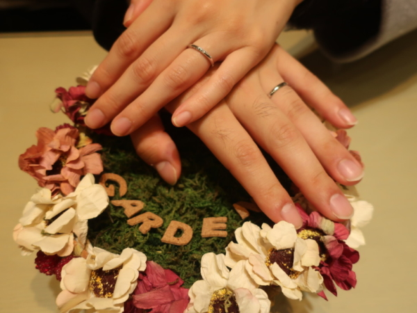 【大阪府大阪市】FISCHER（フィッシャー）とOCTAVE（オクターヴ）の結婚指輪をご成約頂きました。
