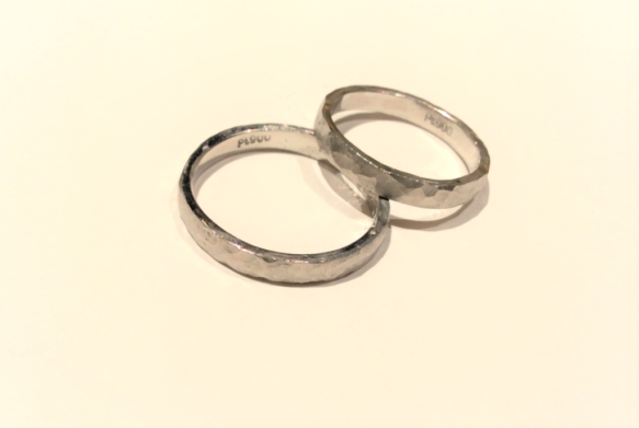 手作り結婚指輪7