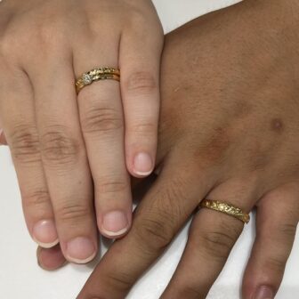 京都市南区｜ハワイアンジュエリーMakana（マカナ）の婚約指輪と結婚指輪をご成約いただきました