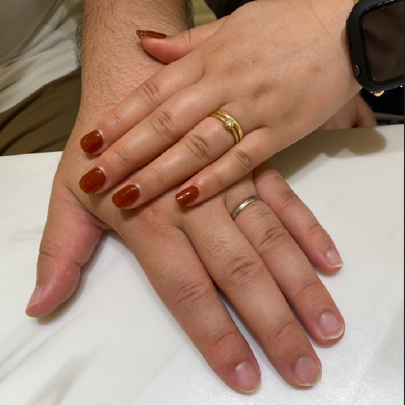 美方郡　littlegardenの婚約指輪とFISCHERの結婚指輪をご成約頂きました。