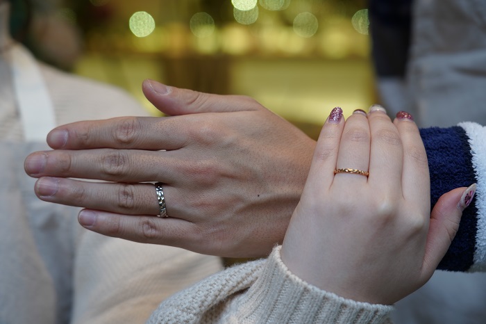 手作り結婚指輪５