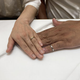 京都市下京区・大阪淀川区｜鍛造ブランドフィッシャーの結婚指輪をご成約いただきました