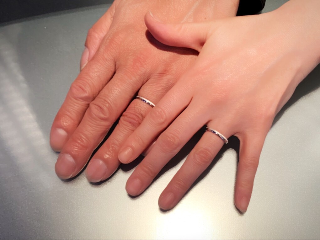 【札幌市】Disney Tangled(ラプンツェル)の結婚指輪をご成約頂きました。