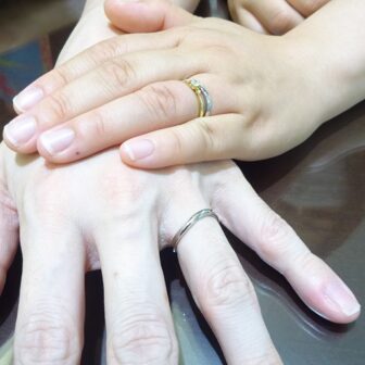 大阪府河内長野市 さまざまなテイストが揃う グラマ(GRAMA)の結婚指輪をご成約いただきました