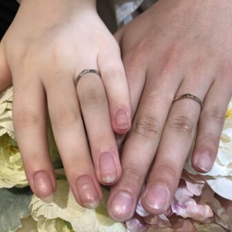 兵庫県宍粟市「nocur」と「Mariageent」の結婚指輪をご成約頂きました