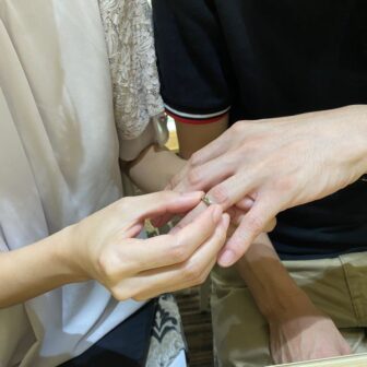 兵庫県朝来市「FISCHER」の結婚指輪をご成約頂きました