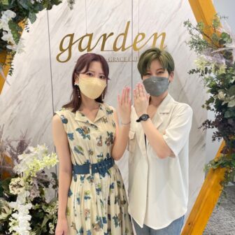 兵庫県宝塚市 ジョワイユの結婚指輪をご成約頂きました