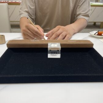 京都市山科区 プロポーズリングにアイデアルダイヤモンドをご成約頂きました