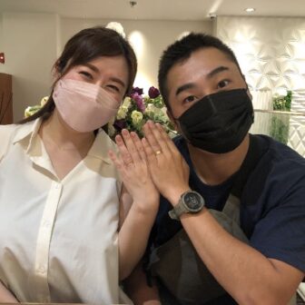 姫路市「FISCHER/カスタマイズ」の結婚指輪をご成約頂きました