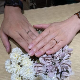 姫路市「FISCHER」の結婚指輪をご成約頂きました