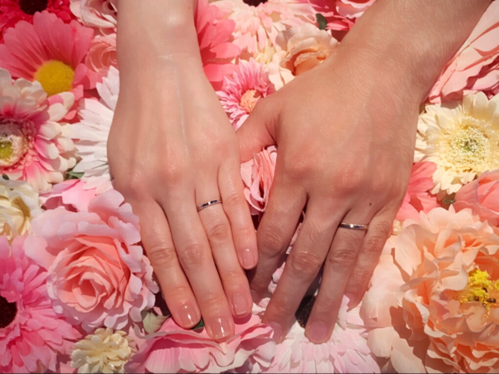 【札幌市】Sirena Azzurro(ｾｲﾚｰﾝｱｽﾞｰﾛ)とRosettE(ﾛｾﾞｯﾄ)の結婚指輪をご成約頂きました。