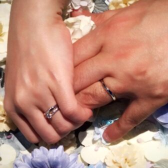 【札幌市】Something Blue Aither(サムシングブルーアイテール)の婚約指輪とSomething Blue(サムシングブルー)の結婚指輪をご成約頂きました。