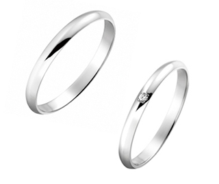 ボンズと同じデザインの結婚指輪でトゥルーラブ3